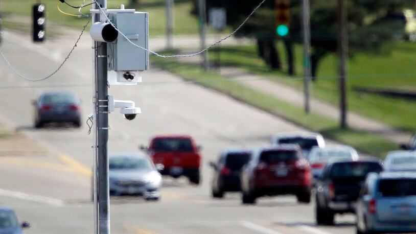 School zone cameras will record those going too fast near a school and fine them by mail. TY GREENLEES / DAYTON DAILY NEWS