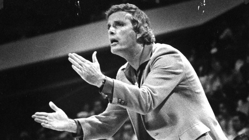 Hubie Brown coached the Hawks from 1976-1981. (AJC staff)