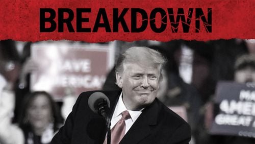 The ninth season of The Atlanta Journal-Constitution's "Breakdown" podcast examines Fulton County's special grand jury probe into whether President Donald Trump and his allies tried to illegally interfere in the 2020 presidential election in Georgia. (Hyosub Shin / Hyosub.Shin@ajc.com)
