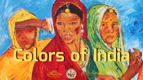 The Alpharetta Arts Center, in partnership with Arts Alpharetta and the India American Cultural Association, is hosting a reception for the upcoming exhibit, Colors of India, 5 to 7 p.m. Saturday, Aug. 6 at the Alpharetta Arts Center. (Courtesy India American Cultural Association)