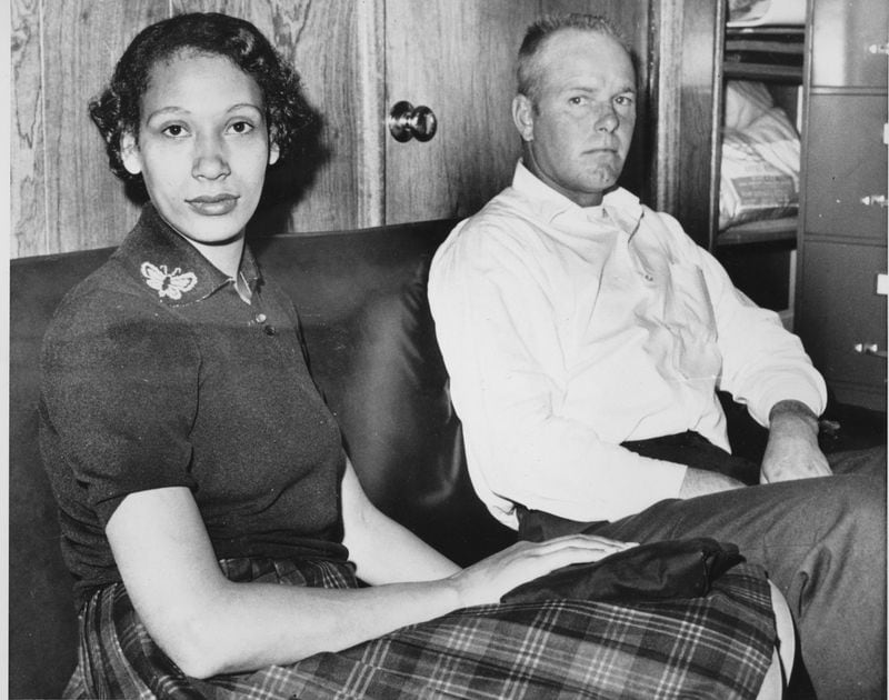 Mildred Loving and her husband Richard in 1965. Richard died in a car wreck in 1975. Mildred lived to be 68, pasing away in 2008. (AP photo)