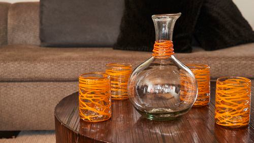 Mexican glassware from Verve Culture. Courtesy of Verve Culture
