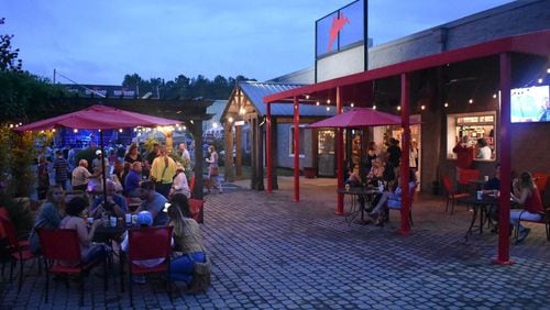 Red Hare Brewery celebrates Atlanta United's fourth season opening game in February 2020. /
Contributed by Red Hare Brewing Company