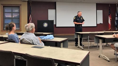 Lawrenceville police department hosts ‘Bridge the Gap’ forum to help establish communications and strengthen the community. Courtesy Lawrenceville Police Department