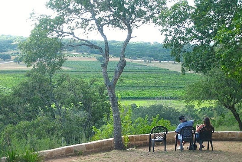 The Driftwood Estate winery in Texas Hill Country is just one of dozens in the area with phenomenal scenery.