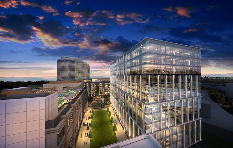 Phipps Plaza has broken ground on a redevelopment that will include a Nobu restaurant and hotel, a 13-story office building with a Class A status and a 90,000-square-foot Life Time fitness complex.