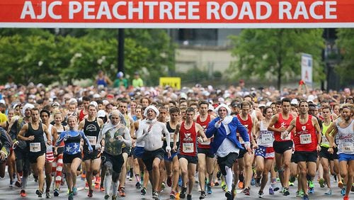 The AJC Peachtree Road Race has been an Atlanta tradition since 1970.