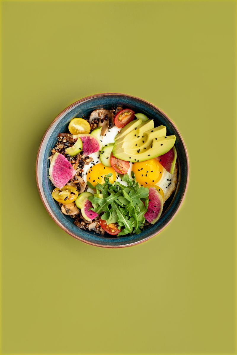 The Bountiful Buddha Bowl at Snooze is a plant-based menu option for those into clean eating. Courtesy of Snooze