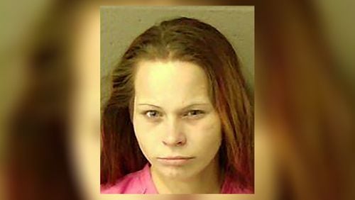 Cortney Bell, 24, was arrested Saturday afternoon in a Home Depot parking lot.