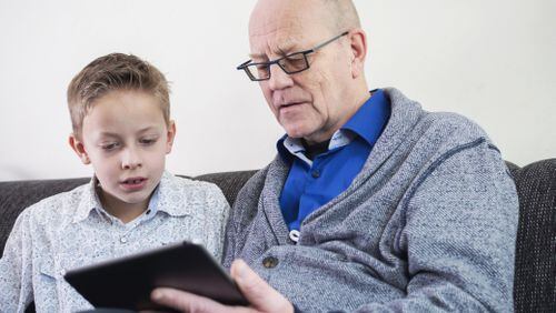 Advice for grandparents who use social media to stay in touch with their grandchildren(Dreamstime/TNS)