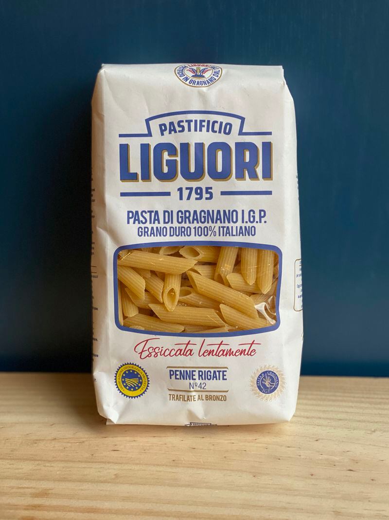 Pastificio Liguori pasta from Baffi Provisions. Courtesy of Baffi