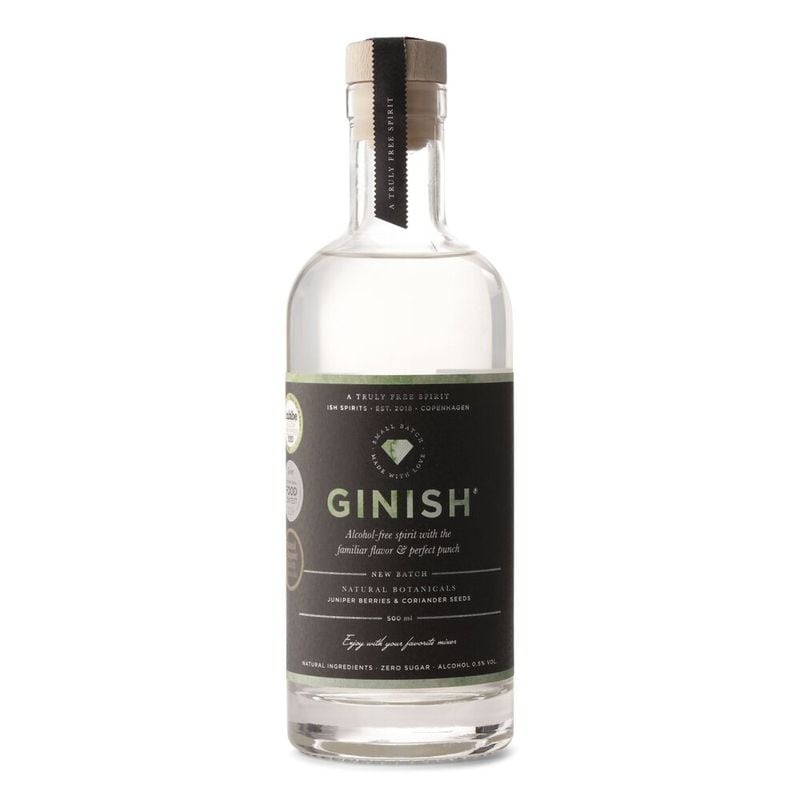Ginish is a gin alternative from Denmark that the Zero Proof imported to the U.S. Courtesy of the Zero Proof