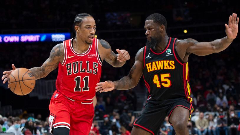 The Hawks waived guard Chaundee Brown (right), the NBA team announced Sunday.