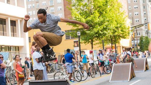 Atlanta Streets Alive kicks off June 11 with a bicycle parade, and there will be plenty of other car-free activities. CONTRIBUTED BY STEVE EBERHARDT