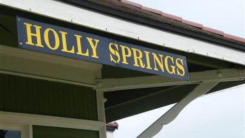 Holly Springs has earned re-accreditation of its Main Street Program for preservation-based economic development and revitalization. AJC FILE