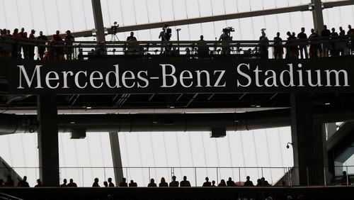 Mercedes-Benz Stadium opened six months ago.