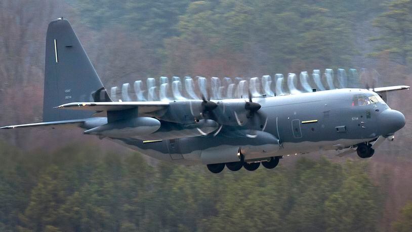 Lockheed Martin makes its C-130 transport at the Marietta plant.