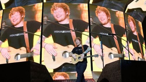Ed Sheeran's concerts at Infinite Energy Arena this summer were a highlight of 2017. Photo: August 25, 2017. Robb Cohen Photography & Video /RobbsPhotos.com