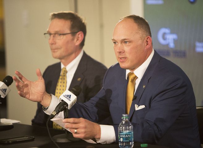 Photos: Georgia Tech welcomes new coach Geoff Collins