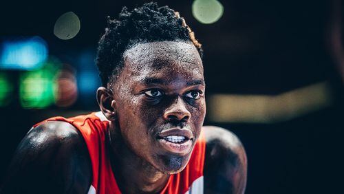 Dennis Schroder had 32 points to lead Germany to a win over Ukraine in EuroBasket 2017.