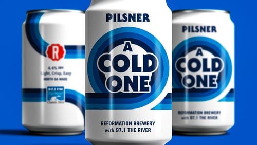 Reformation Brewery releases A Cold One Pilsner for Memorial Day weekend./ 
Courtesy of Reformation Brewery