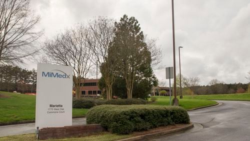 Marietta-based MiMedx Group once employed about 950 workers, more than half of them based in Georgia. Last week, the company announced layoffs of about 240 in what it called an “organizational realignment.” ALYSSA POINTER/ALYSSA.POINTER@AJC.COM