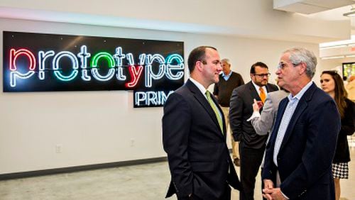 Over 60 invited guests attended the official opening of Prototype Prime, Peachtree Corners’ startup incubator on Thursday, Oct. 27. Courtesy of City of Peachtree Corners