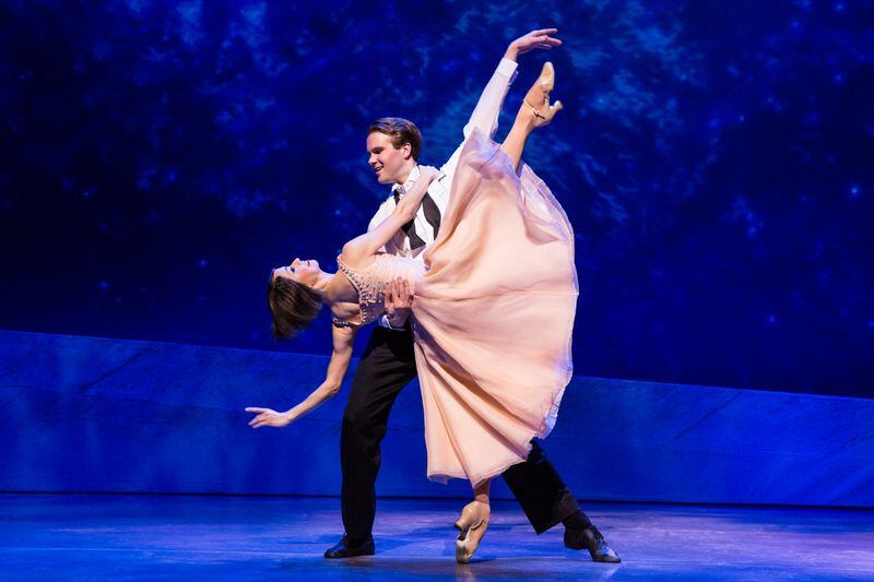  Sara Esty and McGee Maddox in "An American in Paris," which plays the Fox Theatre Aug. 15-20.