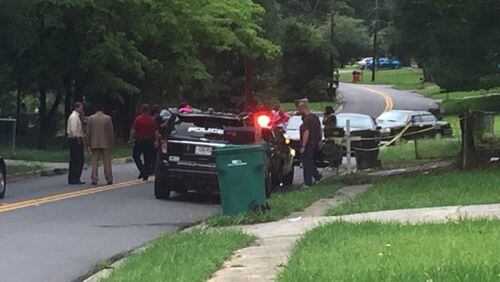 A 28-year-old man was shot and killed in Clayton County on Wednesday. (Credit: Channel 2 Action News)