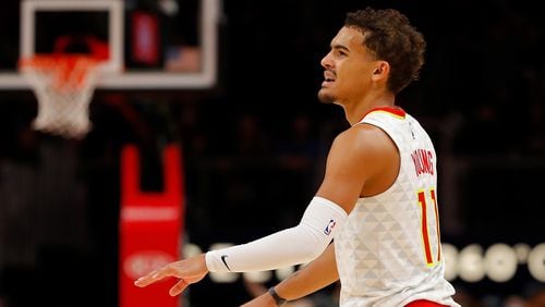 Trae Young will miss Thursday's game against Miami at State Farm Arena in Atlanta.