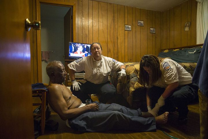 PHOTOS: Following a paramedic in Wilkes County
