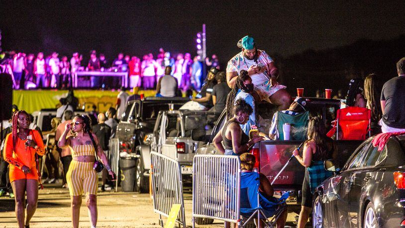 Talladega Wild Infield Sex Party - Parking lot, remote concerts the new normal for live music â€” for now