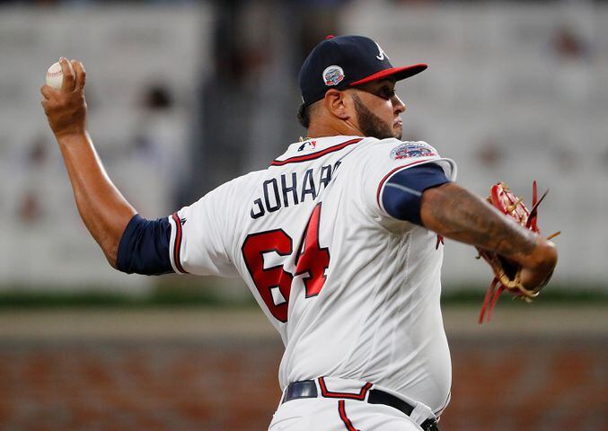 Photos: Braves open series with the Nationals
