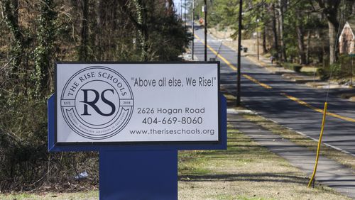 The RISE Prep and Grammar schools are in jeopardy of having their charter terminated by the State Charter Schools Commission. The commission will decide by June 7 if the schools are financially sound enough to stay open. (Jason Getz / Jason.Getz@ajc.com)