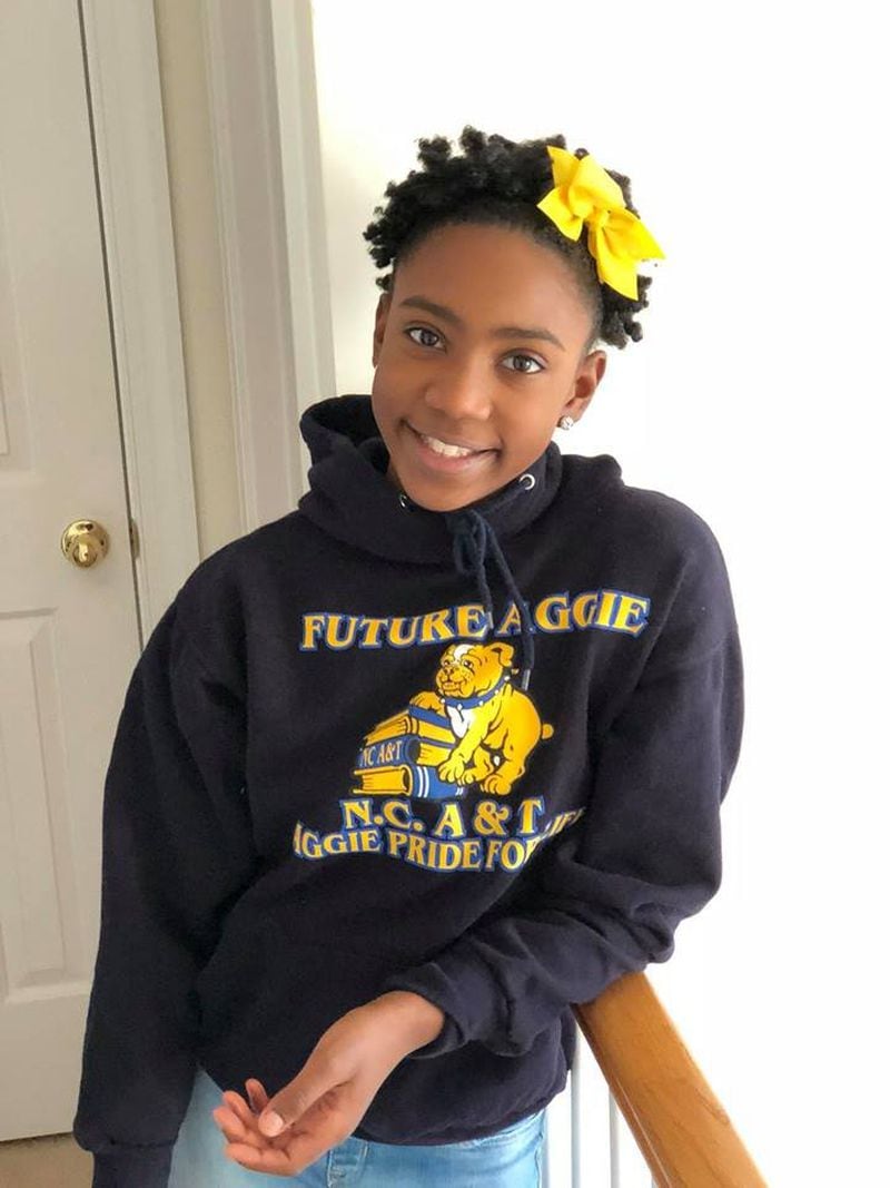 Logan Coleman is already breaking her mother's heart. Her mother attended North Carolina Central University, but the 12-year-old has already decided to follow in her father's footsteps - she plans on going to North Carolina A&T State University.