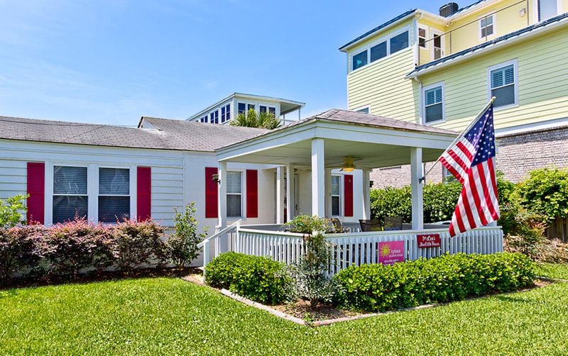The Little House on Tybee Island is less than a block from the beach.