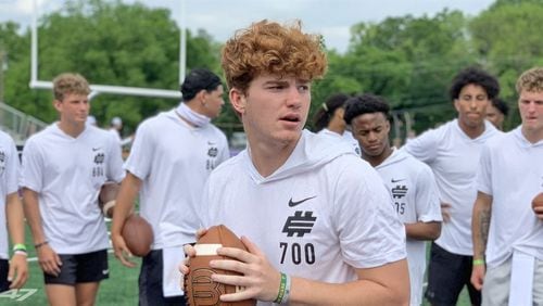 Zach Pyron from Pinson Valley High in Alabama announced his commitment to Georgia Tech on October 6, 2021. (247Sports)