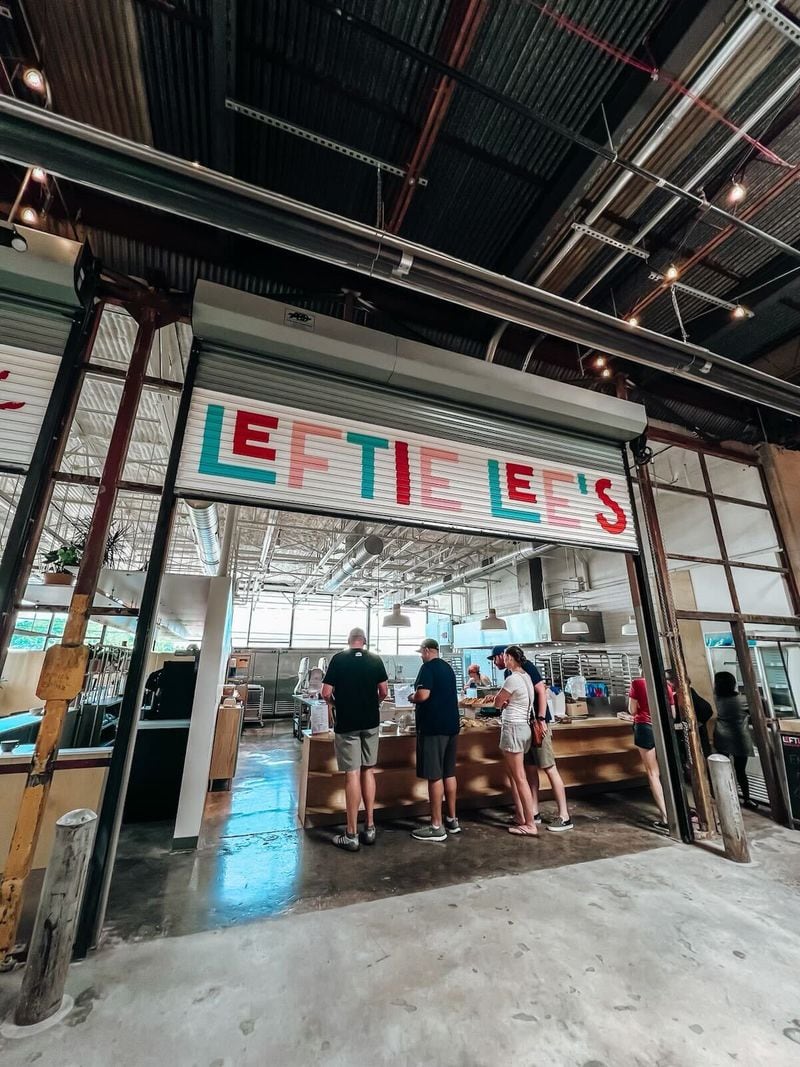 Leftie Lee's is now open in the Olive + Pine development in Avondale Estates. / Courtesy of @heyyywinnie