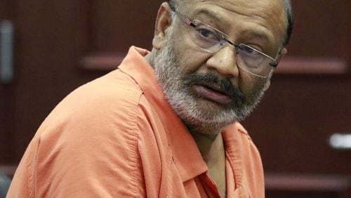 Dr. Narendra Nagareddy, the psychiatrist recently charged with killing at least three of his former patients who died of overdoses, was granted bond by Clayton Superior Court Judge Matthew Simmons during a hearing Monday. BOB ANDRES / BANDRES@AJC.COM