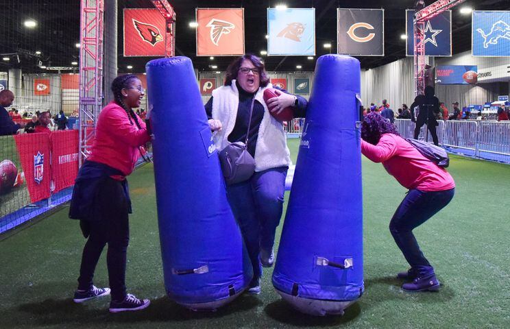 Photos: Fun before football at the Super Bowl Experience in Atlanta
