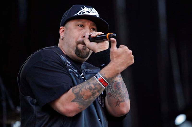 B-Real of Cypress Hill performs at the Lollapalooza music festival in Santiago, Chile, Saturday, April 2, 2011.