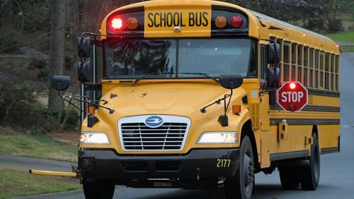 The bus driver faces misdemeanor charges of simple assault and simple battery.