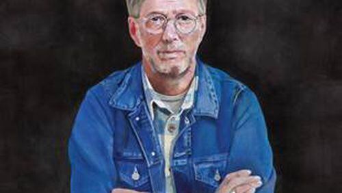 Peter Blake's Clapton portrait.