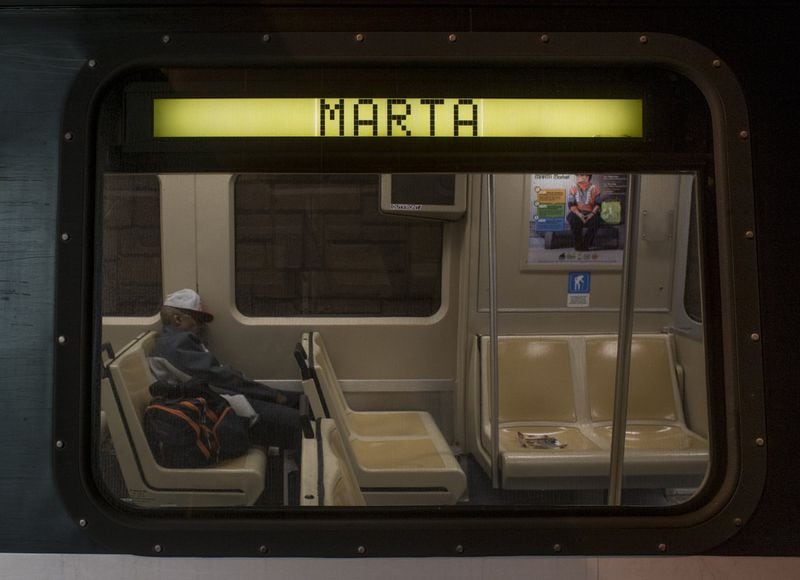 MARTA is studying expanding rail service in Clayton County. (CASEY SYKES / CASEY.SYKES@AJC.COM)