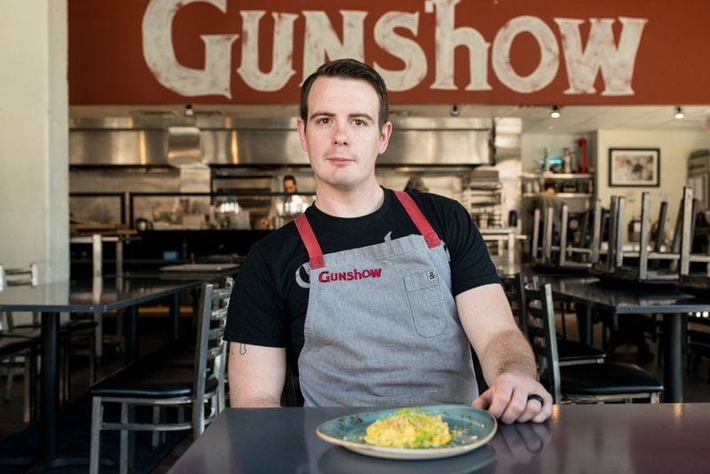 Joey Ward, the executive chef at Gunshow in Glenwood Park, is candid about the challenges of working in a restaurant kitchen and staying fit. CONTRIBUTED BY MIA YAKEL