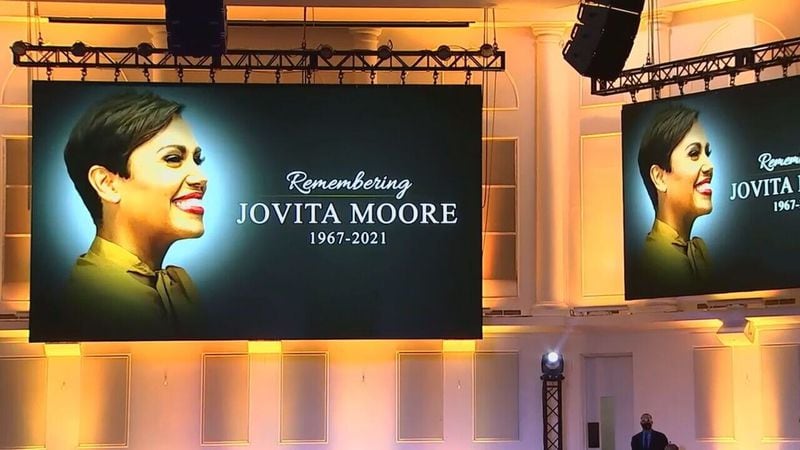 Channel 2's Jovita Moore laid to rest