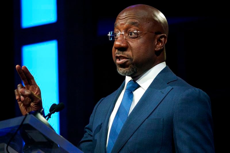 U.S. Sen. Raphael Warnock, D-Ga., recently penned a letter to Transportation Secretary Pete Buttigieg in support of the removal of a flyover in Savannah. (Greg Nash/The Hill/Nexstar)