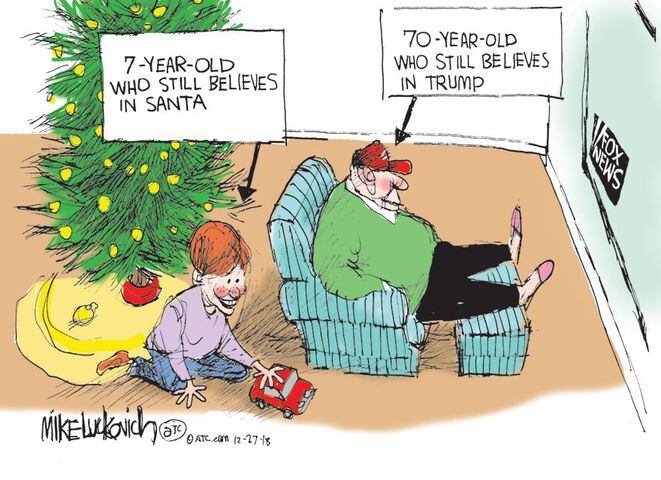 Mike Luckovich updates his Round File for December 2018