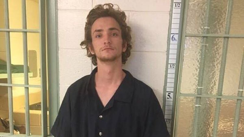 Dakota Theriot's booking photo at the Northern Neck Regional Jail in Richmond County, Virginia. Theriot, 21, is suspected in the shooting deaths of five people in Ascension Parish and Livingston Parish, Louisiana.
