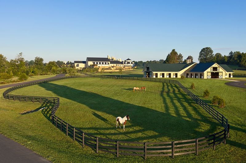 One of Salamander Middleburg’s highlights is its 25-acre equestrian center. 
(Courtesy of Salamander Middleburg)